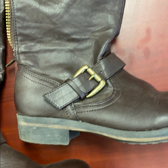 LAST CHANCE..Madden girl brown knee high boots - Picture 3 of 6